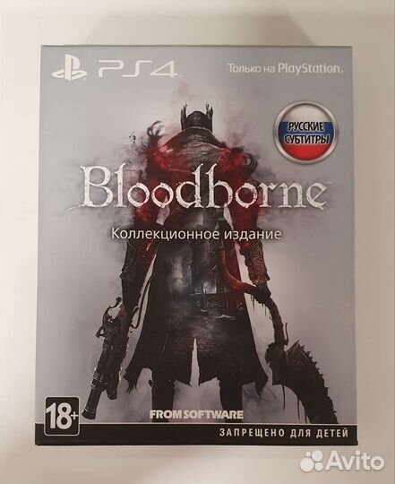 Bloodborne коллекционное издание steelbook PS4
