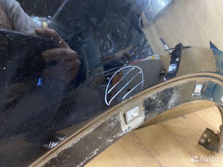 Крыло переднее правое Hyundai Santa Fe 2012-2018