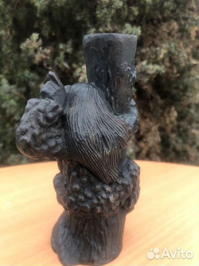 Чугунный подсвечник (карандашница)