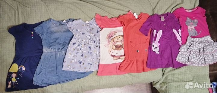 Пакет вещей на девочку 92-98