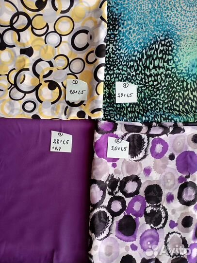 Шифон ткань на платья блузки