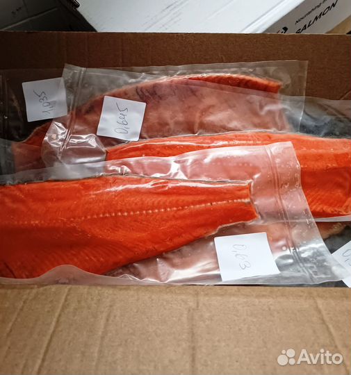 Филе Кеты в/у., Мясо Кеты в/у., субпродукты