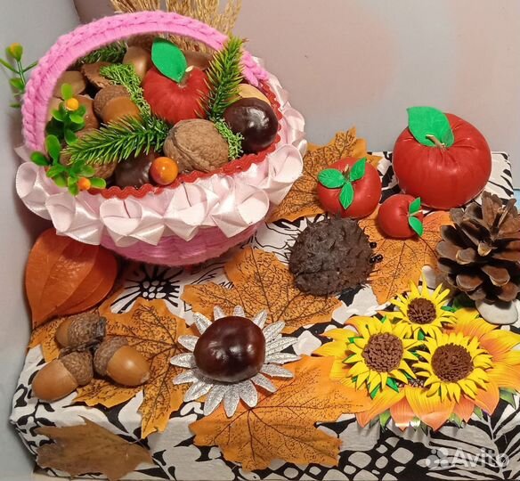 Осенняя поделка в школу