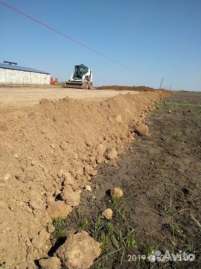 Услуги мини погрузчика, чистка и вывоз снега