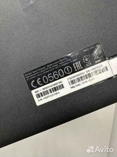 Lenovo tab 3 10 plus x70L (sim/4G/LTE) оптом
