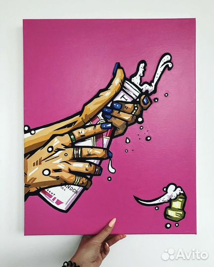 Картина масло холст