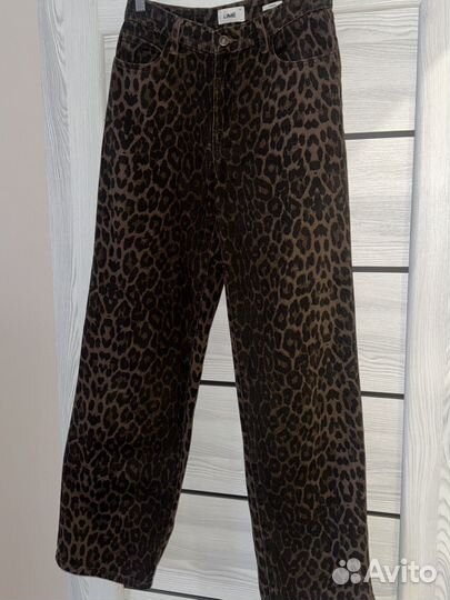 Леопардовые джинсы lime