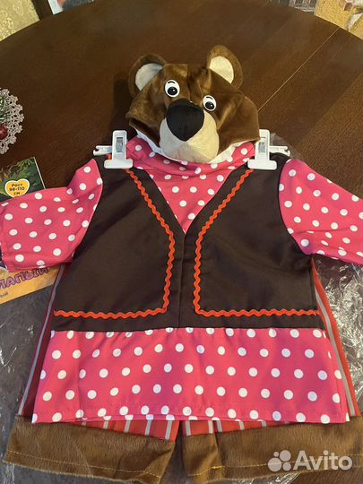 Новогодний костюм мишки 98-110