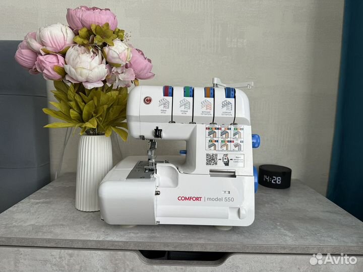 Оверлок comfort 550 бытовой