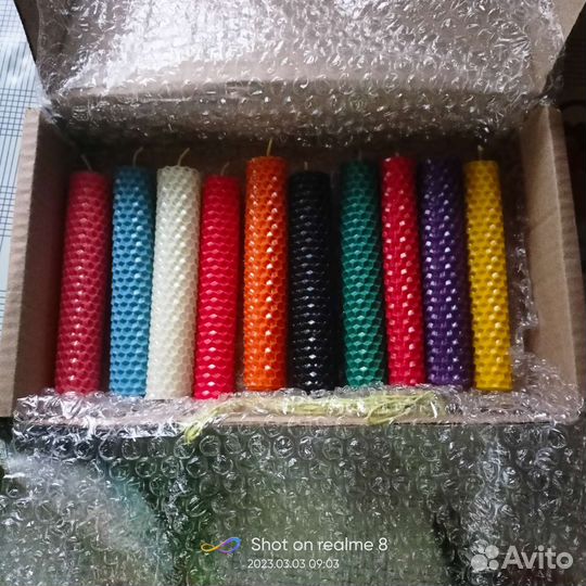 Свечи из вощины