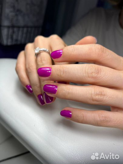 Маникюр с покрытием