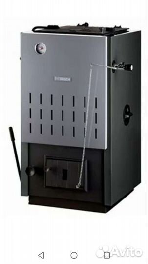 Твердотопливный котел