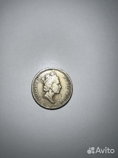 Монета елизавета 2 1993