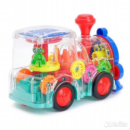 Поезд с шестерёнками