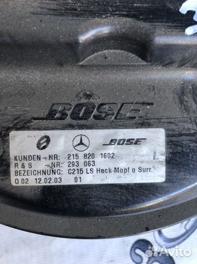 Сабвуфер Mercedes-Benz Cl-Class 2000 (2158201202)