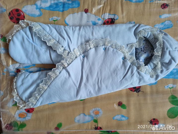Конверт на выписку, для прогулок для мальчика