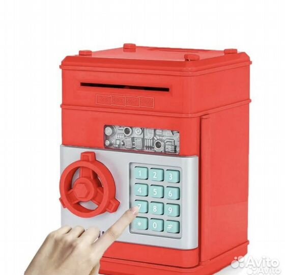 Детский сейф-копилка с кодовым замком