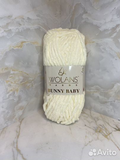 Пряжа wolans bunny baby