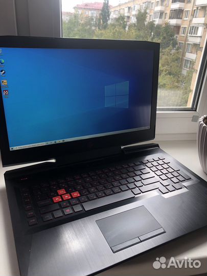 Игровой ноутбук HP omen 17