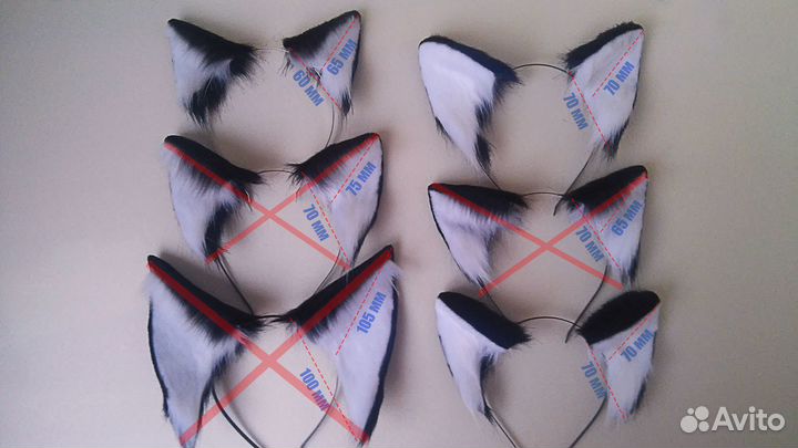 Аниме ушки неко косплей