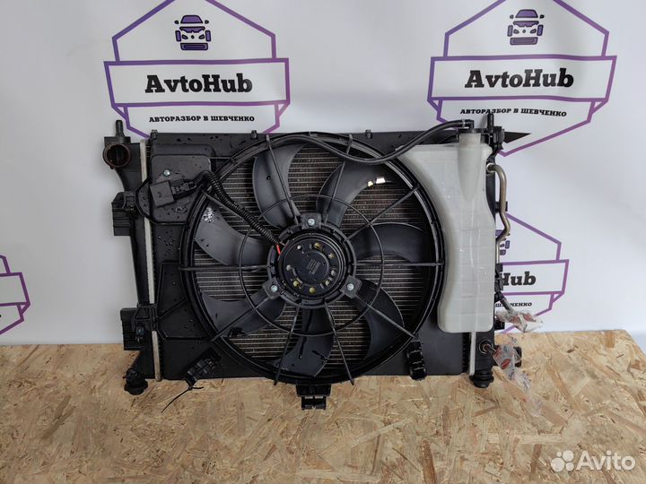 Блок охлаждения Hyundai Solaris АКПП