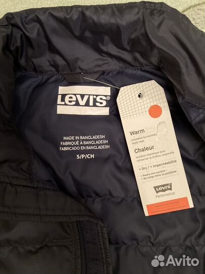 Куртка мужская тонкая Levis (S 46-48)(M 48-50)