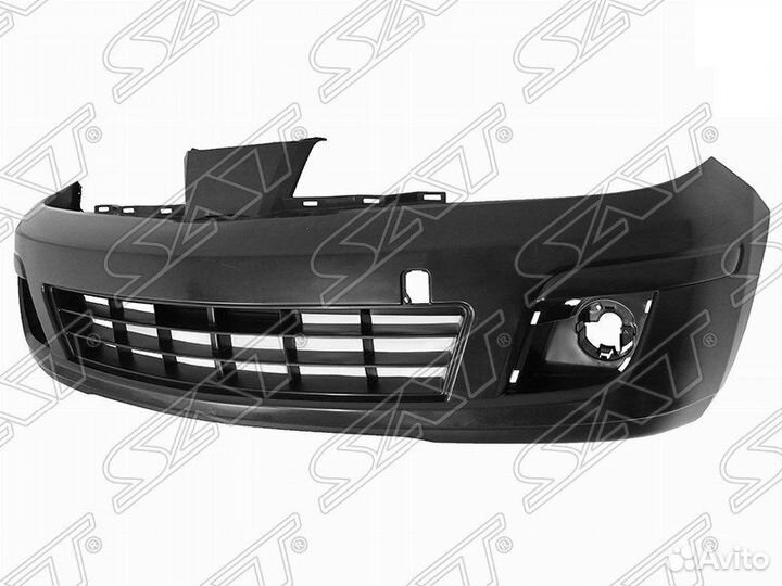 Бампер передний nissan tiida/versa 07-14