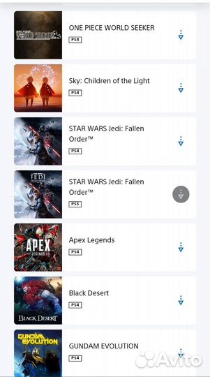 Игры для PS4/PS5