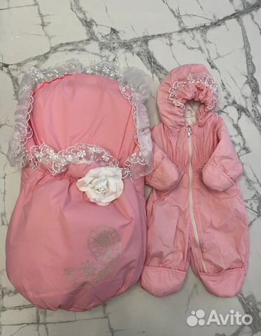 Конверт на выписку для девочки