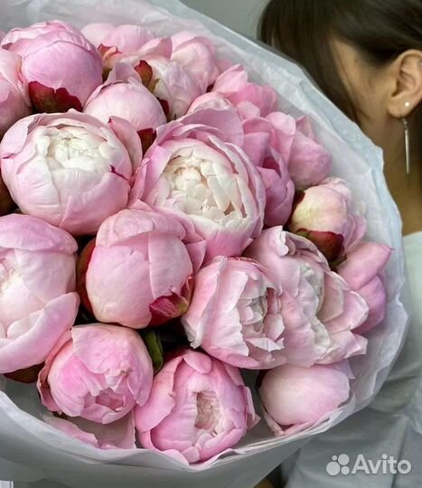 Букет пионов