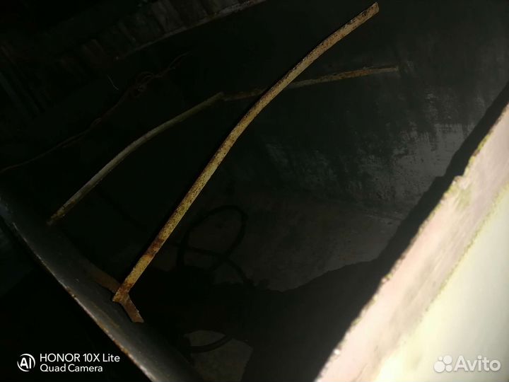 Емкость для воды металлическая бу