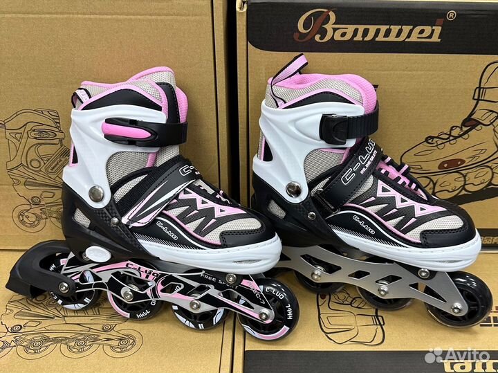 Детские ролики и защита новые