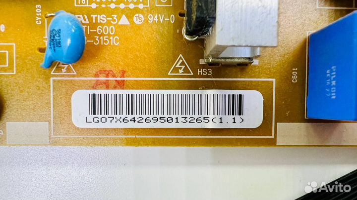 Блок питания EAX66793301 (1.6) LG 43uh656v