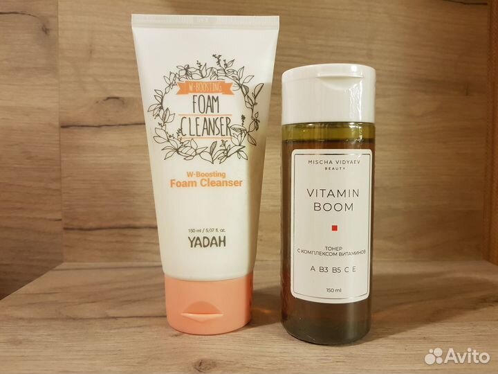 Пенка Yadah, витаминный тоник Misha Vidyaev