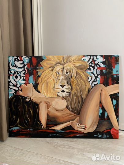 Картина на заказ акрилом. Художник