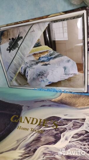 Постельное белье евро сатин