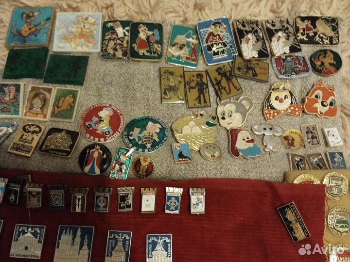 Коллекция значков СССР