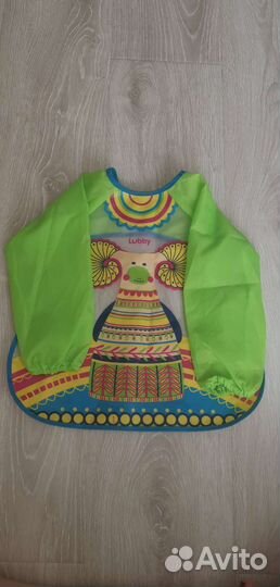 Фартук детский для творчества с рукавами