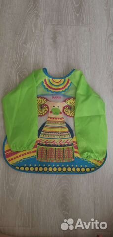 Фартук детский для творчества с рукавами