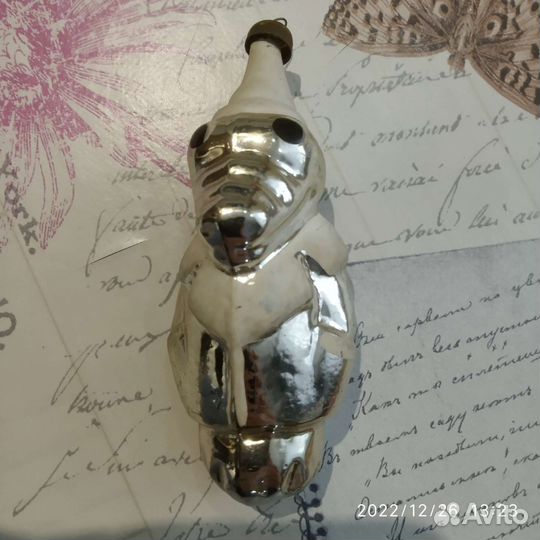 Ёлочные игрушки СССР. Крокодил. Лягушка и т. д