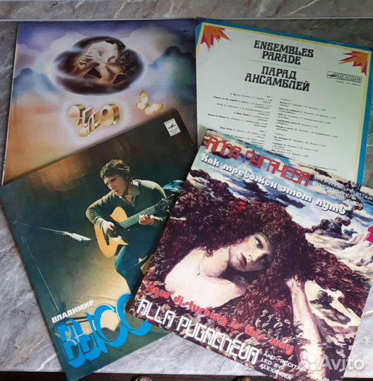 Виниловые пластинки 80-х