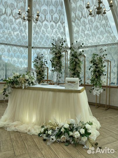 Свадебное оформление, декор