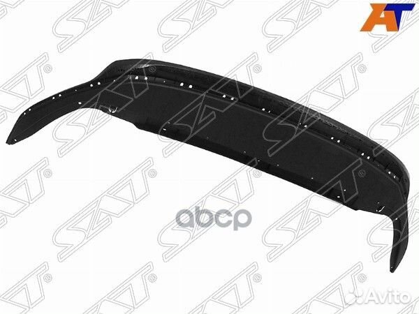 Спойлер переднего бампера skoda rapid 20- ST-90