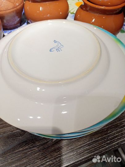 Горшки для запекания.Тарелки