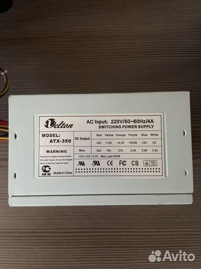 Блок питания для пк 350w