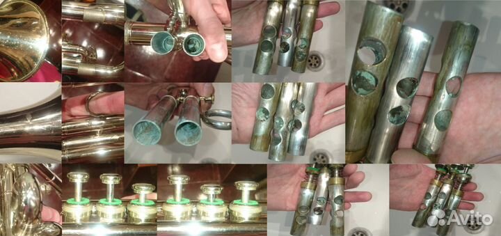 Проф. Ремонт и реставрация медных духовых