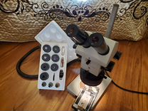 Микроскоп мбс 10 + зип + осветитель