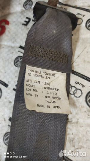 Ремень безопасности задний левый Hyundai Elantra