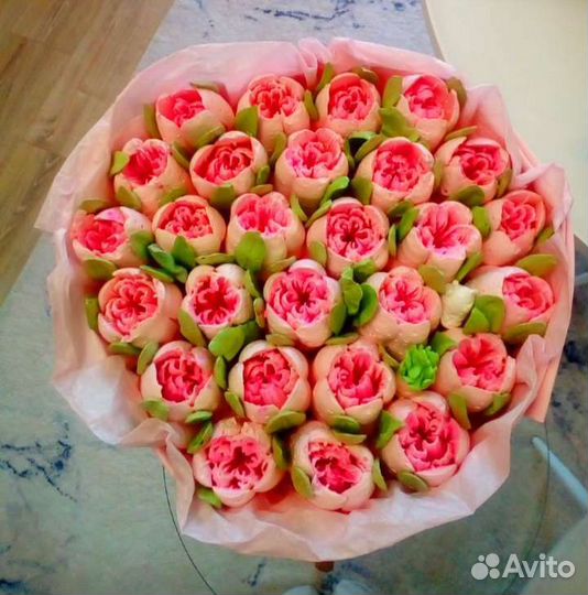 Зефирный букет, цветы, подарочные наборы