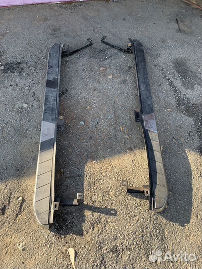 Пороги на Toyota Highlander(2010-2013 г.г.)